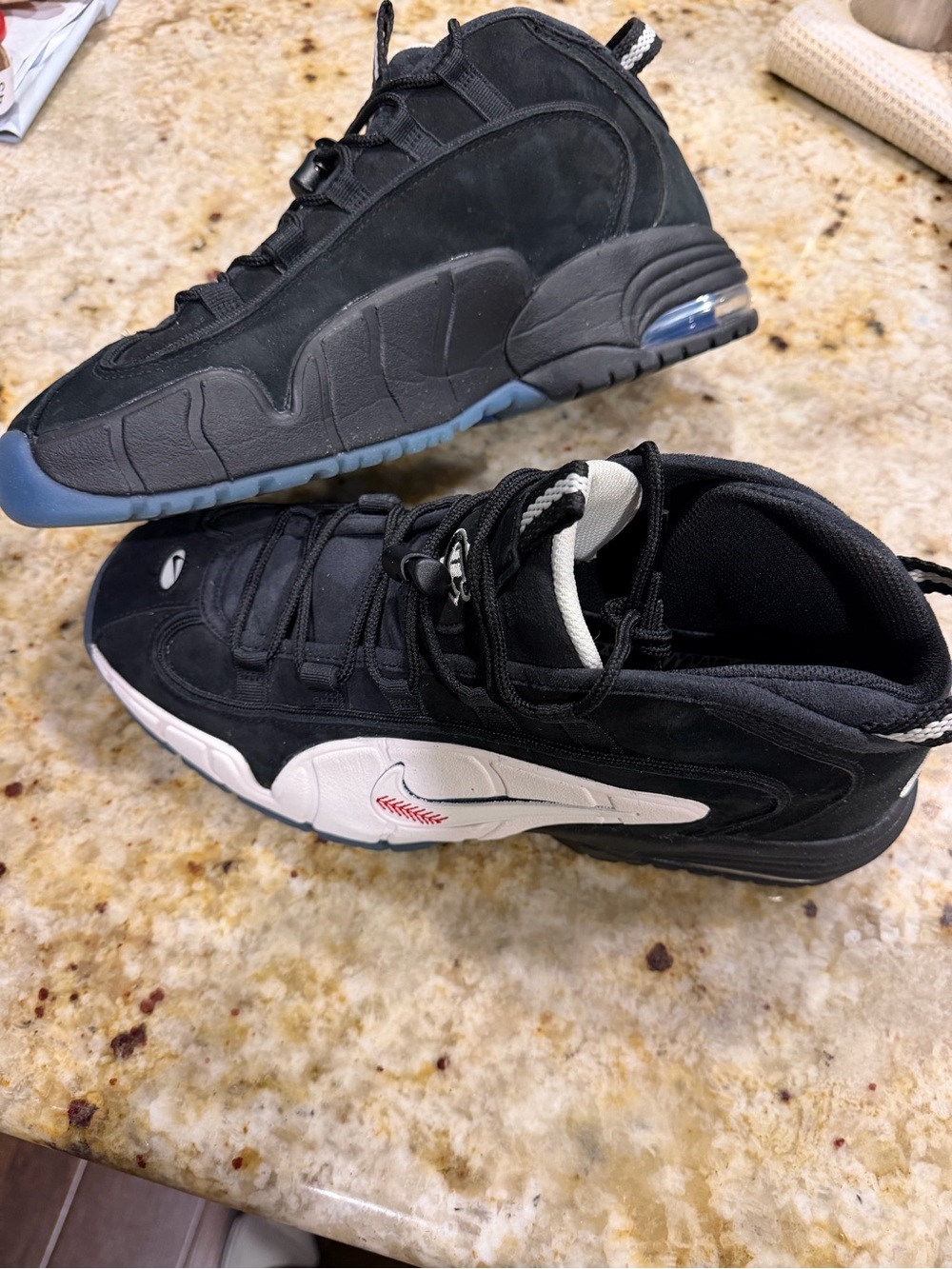 Nike Air Max Penny 1 Social Status Recess Black Men Size 12 EXCELLENT CONDITION!